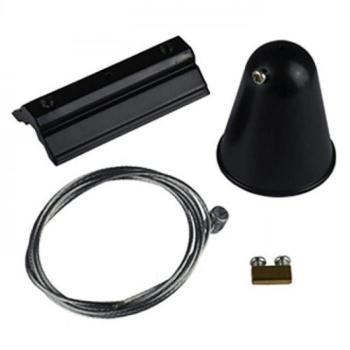 Track light sín függeszték szett , 3 fázisú , 4 pólusú , fekete kép