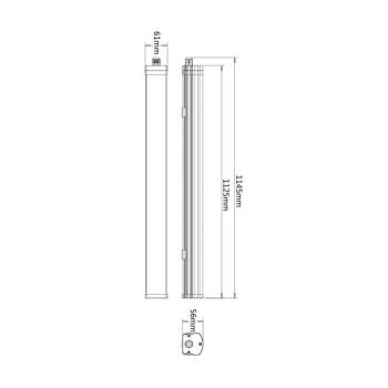 Tri Proof Motion LED nedvességálló lámpa, 114,5 cm kép