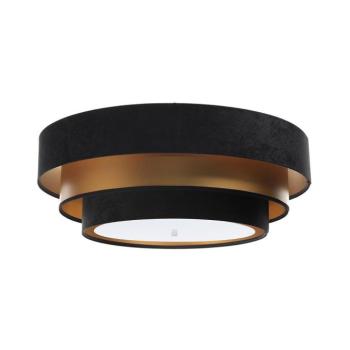 TRINITI mennyezeti lámpa 2xE27/60W/230V fekete/arany 050-2EP-072 kép