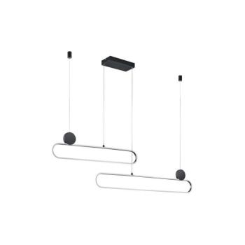 Trio - LED dimmelhető kábeles függeszték GRANT LED/54W/230V 2300/3000/4000K fekete/króm 342710205 kép