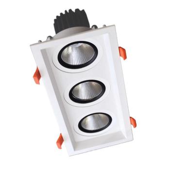 TRIPLELED MOVABLE SPOT LIGHT 3X15W 230V 3000K WHITE kép