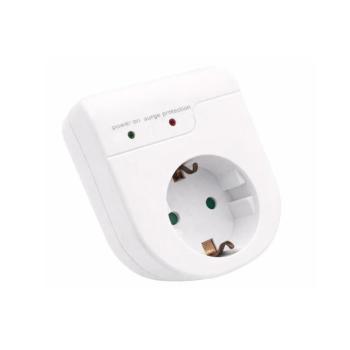 Túlfeszültségvédő adapter SURGIO 16A 250V 3500W fehér gyermekvédelemmel 8002950 VITO kép