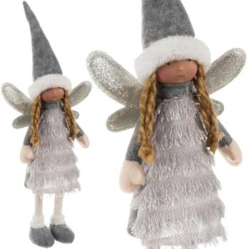 Tündér – szürke karácsonyi figura Ruhhy 22343 kép