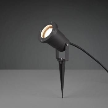 UBANGI földi tüskés spotlámpa, antracit, fém, IP65, GU10