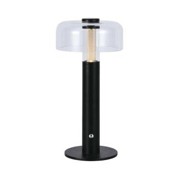 Újratölthető asztali design lámpa, 1w, 3000K, meleg fehér, 100lm, 300°, fekete, dimmelhető, V-TAC, 7940 kép
