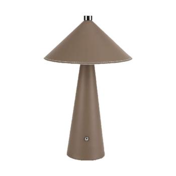 Újratölthető asztali design lámpa, 3w, CCT, 240lm, 100°, barna, CRI>80, dimmelhető, V-TAC, 23416 kép