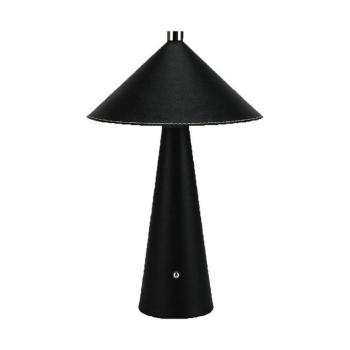 Újratölthető asztali design lámpa, 3w, CCT, 240lm, 100°, fekete, CRI>80, dimmelhető, V-TAC, 23417 kép