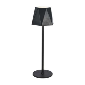 Újratölthető asztali lámpa, 1,5w, CCT, 150lm, 100°, fekete, dimmelhető, V-TAC, 10330 kép