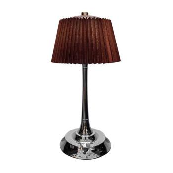 Újratölthető asztali lámpa, 1,5w, CCT, 40lm, 180°, barna, V-TAC, 23358 kép