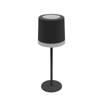 Újratölthető asztali lámpa, 2,5W, 2700K, meleg fehér, dimmelhető, 280 lm, króm, IP54, Optonica, 254 kép