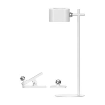 Újratölthető asztali lámpa, 3w, CCT, 300lm, 45°, fehér, CRI>80, dimmelhető, V-TAC, 23410 kép