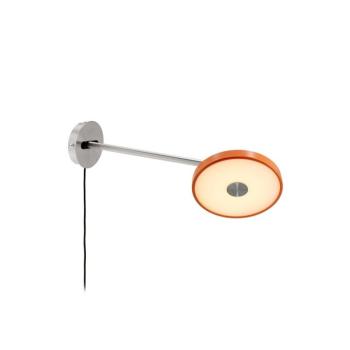 UMAGE Asteria Long LED fali lámpa, narancssárga, acél, dugaszolható kép