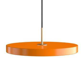 UMAGE Asteria Medium LED lógó lámpa, narancssárga/réz, Ø 43 cm kép