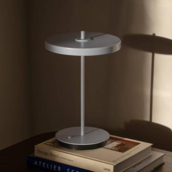 UMAGE Asteria Move LED tölthető asztali lámpa, ködszürke egyszínű, 31 cm kép