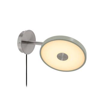 UMAGE Asteria Short LED fali lámpa, olajzöld, acél, dugaszoló kép