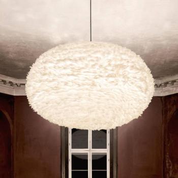 UMAGE EOS XXL lógó világítás, fehér, Ø 110 cm, rugók, E27