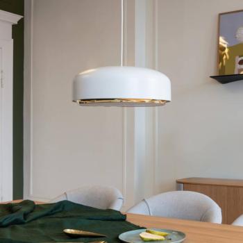UMAGE Hazel Medium lógó világítás, fehér, Ø 40 cm kép