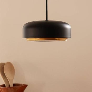 UMAGE Hazel Mini lógó világítás, fekete, Ø 22 cm kép