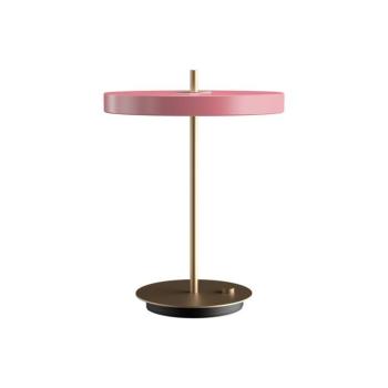 UMAGE LED-es asztali lámpa Asteria Table, USB, rózsa/réz kép