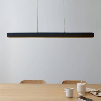 UMAGE LED-es függesztett lámpa Hazel Branch, fekete/réz, 100 cm kép