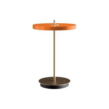 UMAGE Asteria Move LED tölthető asztali világítás, narancssárga/rézszínű, 31 cm kép