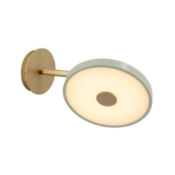 UMAGE LED fali világítás Asteria Short, olíva/sárgaréz, dugasz kép