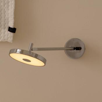 UMAGE LED fali világítás Asteria LONG HW, csiszolt acél, 45 cm