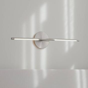 UMAGE LED fali világítás Omni, acél színű, hossz 74 cm kép