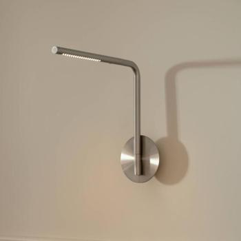 UMAGE Omni Pivot LED fali lámpa, acélszínű, dimmelhető kép