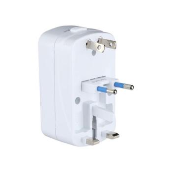 Univerzális adapter túlterhelésvédelemmel, fehér, V-TAC, 8704 kép