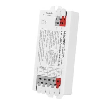 Univerzális csoport (zóna) vezérlő , 2in1 , monokróm/ CCT , group control , gyorscsatlakozóval , wifi , TUYA , SMART , Miboxer (Mi-Light) , E2-WR kép