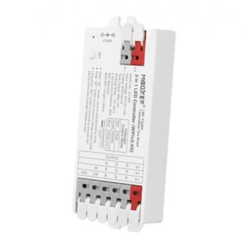 Univerzális csoport (zóna) vezérlő , 3in1 , RGB/RGBW/RGB-CCT , dimmelhető , group control , gyorscsatlakozóval , wifi , TUYA , SMART , Miboxer (Mi-Light) , E3-WR kép