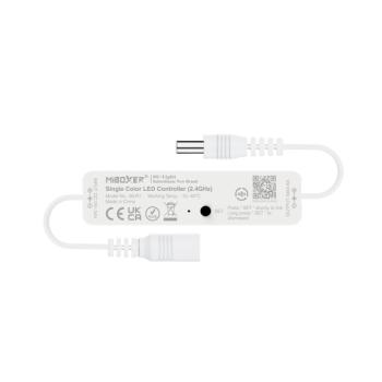 Univerzális csoport (zóna) vezérlő , mini vezérlő ,monokróm , dimmelhető , DC csatlakozóval , group control , SMART , Miboxer (Mi-Light) , MLR1 kép