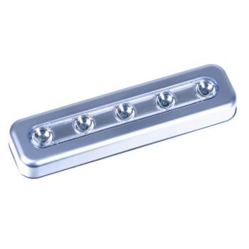 Univerzális, érintőkapcsolós 5 LED-es lámpa, elemes – 96603