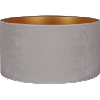 - Univerzális VELVET E27 lámpabúra, 35 cm, szürke/arany 82498 kép