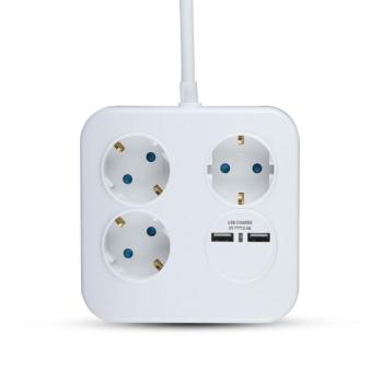 USB elosztók, fehér, V-TAC, 8799 kép