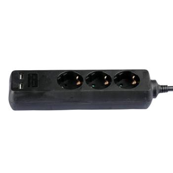 USB elosztók, fekete, V-TAC, 8776 kép