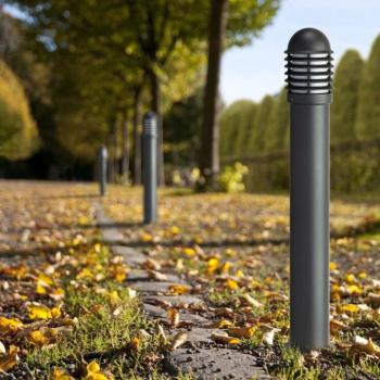 Útvilágítás 1041 öntött alumíniumból, lécekkel, magasság 100 cm kép