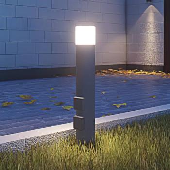 Útvilágítás 400140024, magasság 60 cm, antracit, 2 foglalat kép