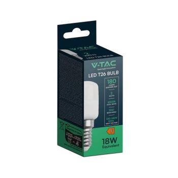 V-TAC 2W E14 hideg fehér ST26 LED égő - SKU 24023 kép