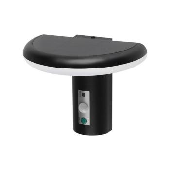 V-TAC 2W napelemes LED fali lámpa PIR szenzorral, IP54, meleg fehér - SKU 24365 kép