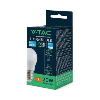 V-TAC 3.7W E27 G45 hideg fehér LED égő - SKU 8047 kép