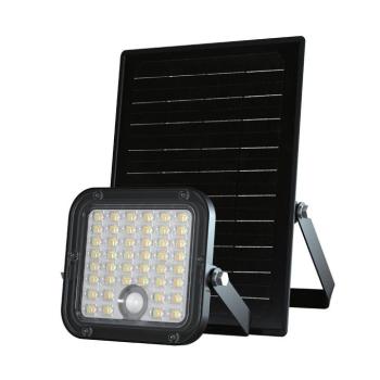 V-TAC 30W mozgásérzékelős napelemes reflektor állítható színhőmérséklettel - SKU 24277 kép