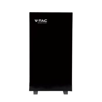 V-TAC 5.12kWh álló lítium akkumulátor, IP20, fekete - SKU 12281 kép
