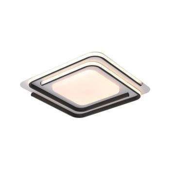 V-TAC 60W Dekoratív mennyezeti lámpa, fekete és fehér, fényerőszabályozható, CCT - SKU 24178 kép