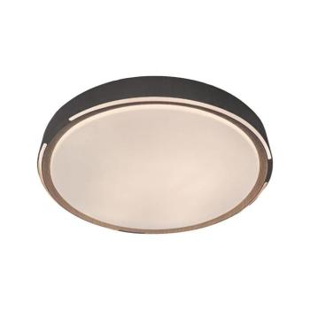 V-TAC 60W designer dóm LED lámpa, állítható színhőmérséklet, sötét fa hatású, 486x67mm - SKU 24205 kép