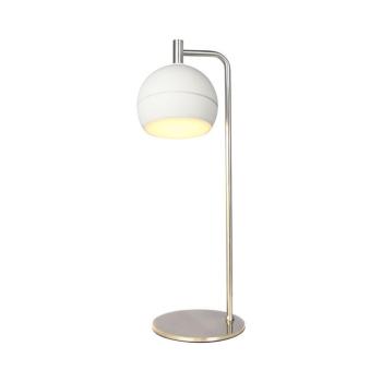 V-TAC asztali 10W LED lámpatest, kerámia és fém, meleg fehér, fehér - SKU 24130 kép