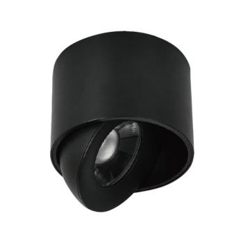 V-TAC CREE COB 12W mennyezeti LED mélysugárzó, állítható szöggel, fekete házzal, CCT - SKU 24475 kép