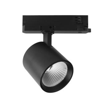V-TAC CREE COB LED sínes spotlámpa állítható 30W, 36° szögű, hideg fehér - SKU 241626 kép