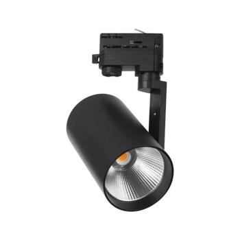 V-TAC CREE COB LED sínes spotlámpa állítható 35W, 25° szögű, természetes fehér - SKU 241586 kép